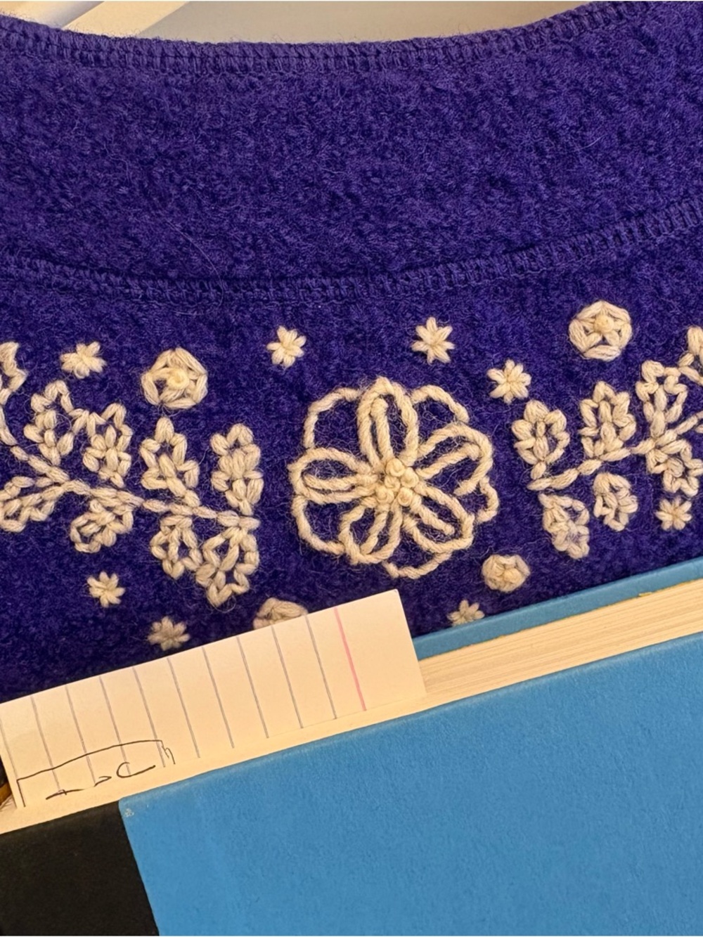 Embroidered Wool Zip Jacket - Picture 7 of 13